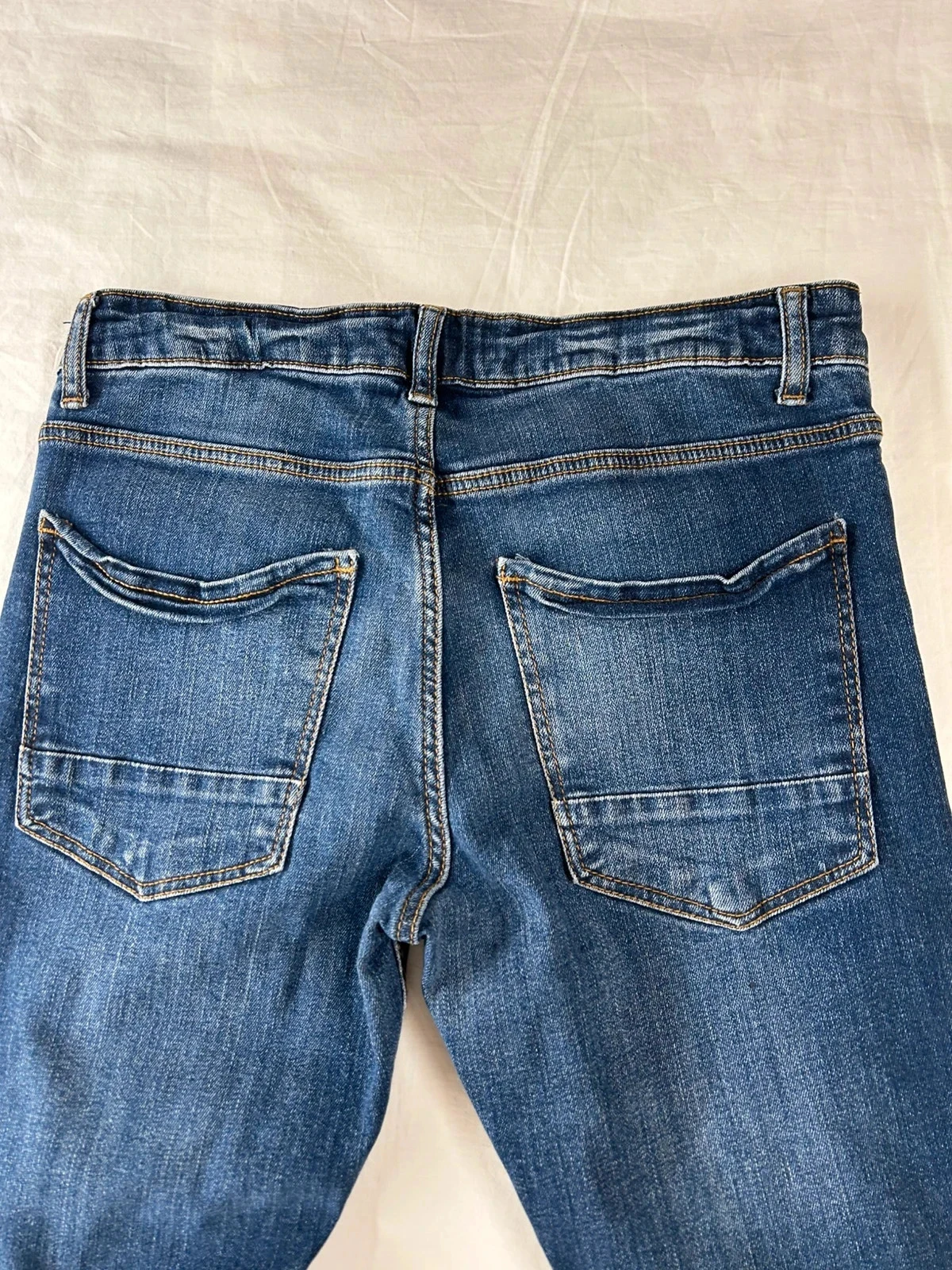 Marineblauwe slim-fit spijkerbroek Kiabi – photo 11